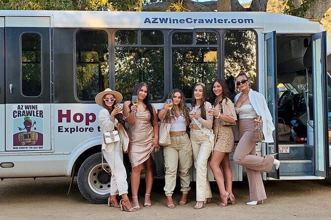 Five Star AZ Wine Crawler Tour 4- 12 PPL - Practical Tips for Travelers