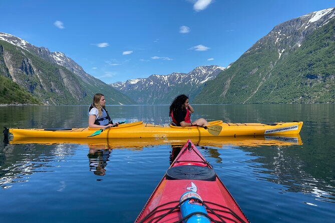 Fjord paddle in Hellesylt - Half Day Kayaking Tour - Key Points