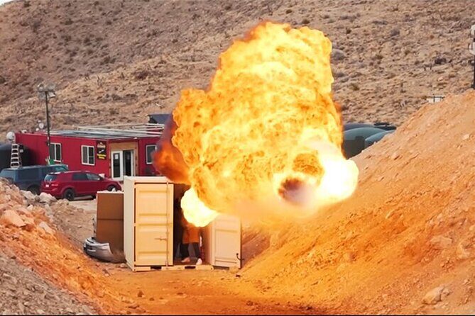 Flame Thrower Combo Package at Adrenaline Mountain - A Thrilling Day at Adrenaline Mountain: Flamethrowers, UTVs, and Guns