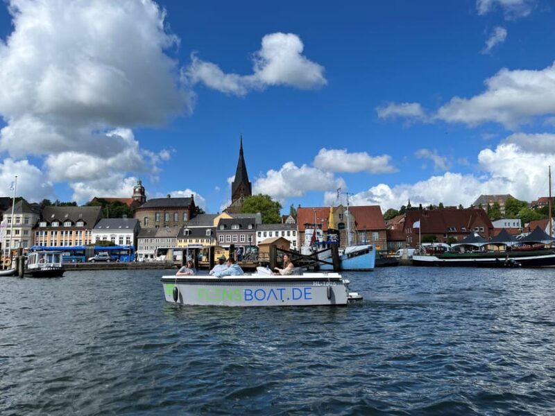 Flensburg: E-Boat rent - Practical Details: Price, Booking, and Whats Included