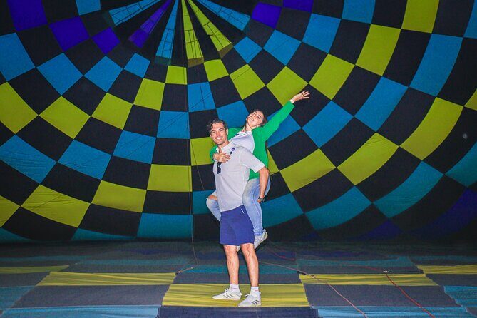 Flight in Balloon Sunrise in the Air - The Sum Up