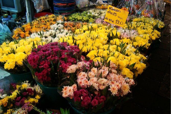 Floating Market - Train Market - Flower Market and China Town - The Flour Market: A Floral Finale