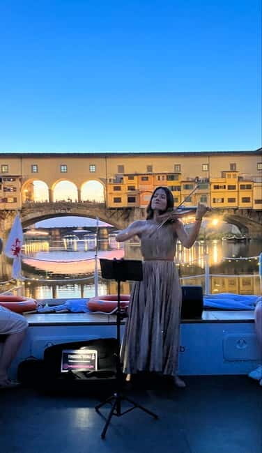 Florence: Arno River Cruise with a Live Concert - Key Points