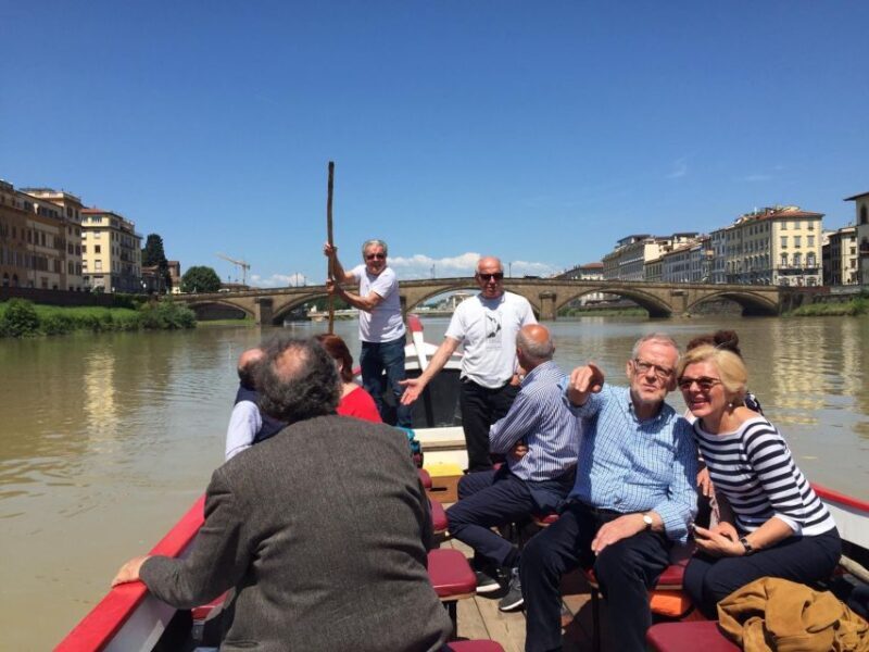 Florence: Guided Gondola Boat Tour with a Glass of Wine - Frequently Asked Questions
