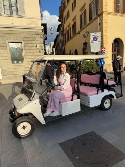 Florence Pink Tour: Private Golf Cart Tour - Key Points