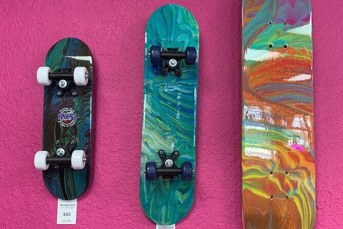 Fluid Art Skateboard Experience - Practical Tips for a Smooth Experience