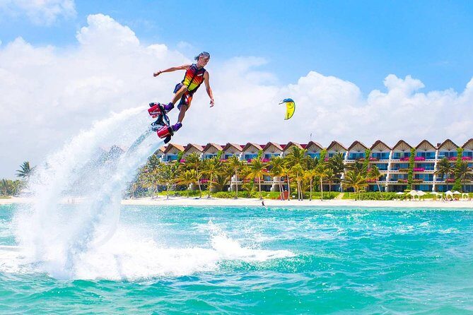 Flyboard in Cancun. Adventure and Adrenaline is waiting for you - Starting Point: Marina Lighthouse and Meeting Logistics