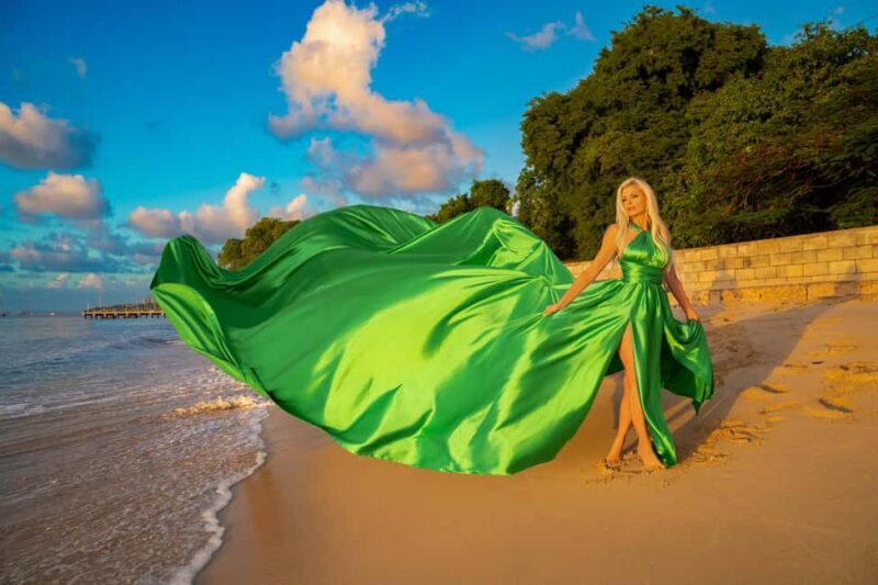 Flying Dress Barbados Photoshoot Experience - Key Points