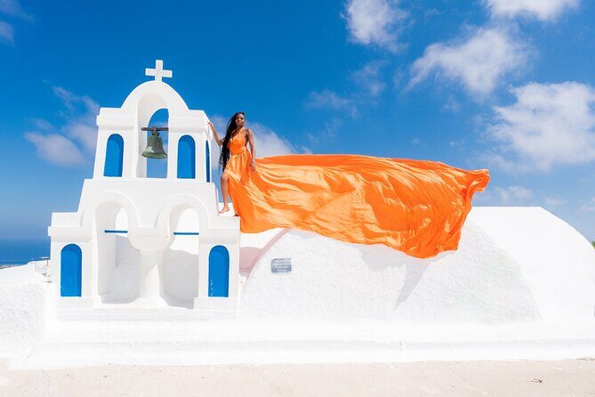 Flying Dress Experience - Santorini Photoshoot - FAQ