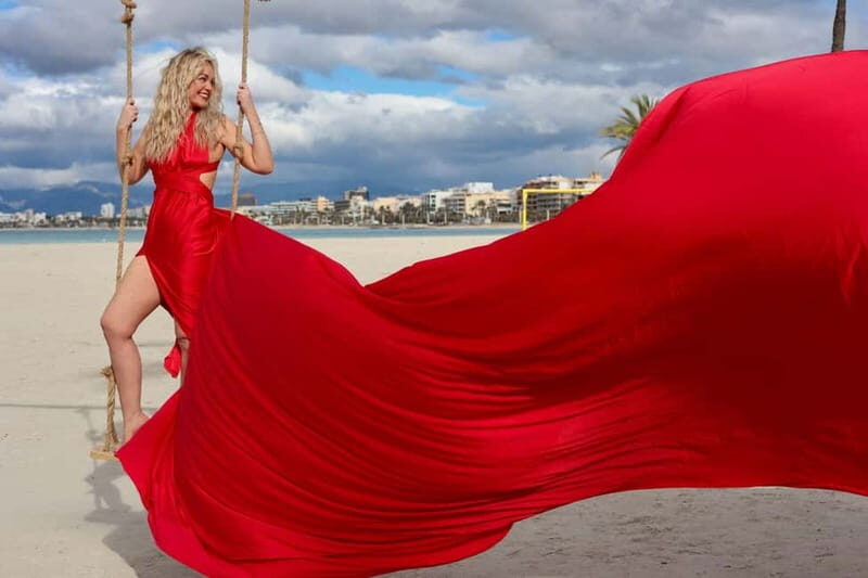 Flying Dress Photo Shoot in Mallorca  elegant pictures by the sea, cathedral - The Sum Up: Is It Worth It?