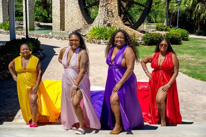 Flying Dress Photoshoot - The value of professional guidance and scenery