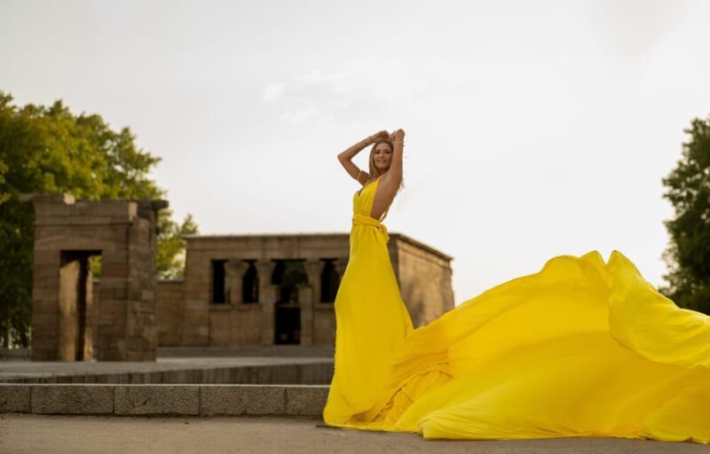 Flying Dress Photoshoot in Madrid - The Sum Up