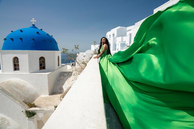 Flying Dress Photoshoot in Santorini - FAQs