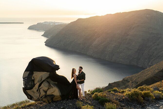 Flying Dress © Photoshoot in Santorini: Happy Birthday Package - FAQs