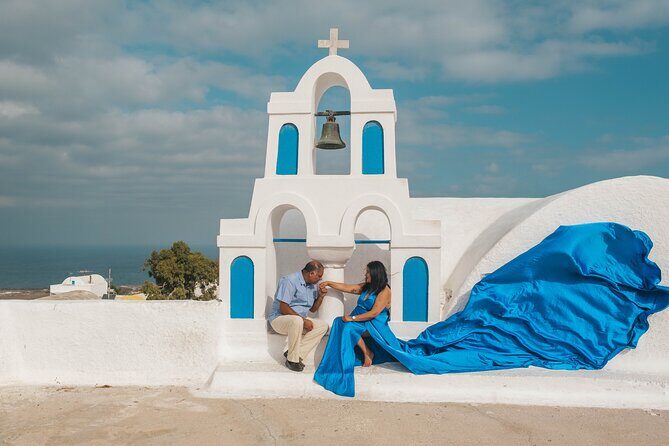 Flying Dress Photoshoot Santorini - Why This Experience Is Worth It