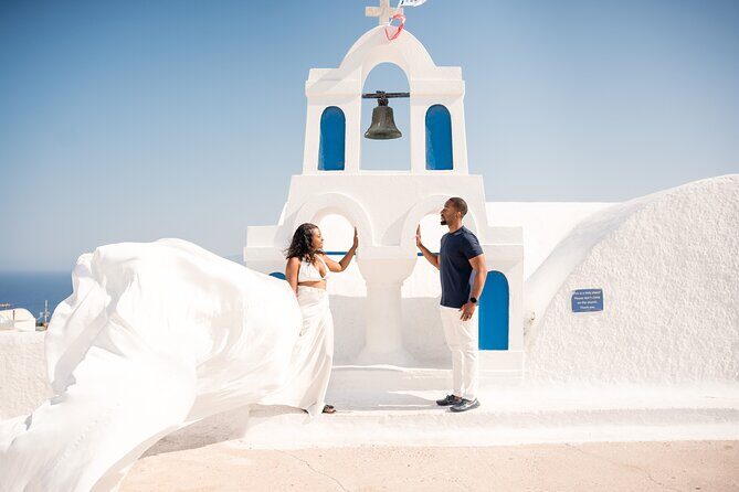 Flying Dress Santorini Photoshoot - Who Will Love This Tour?