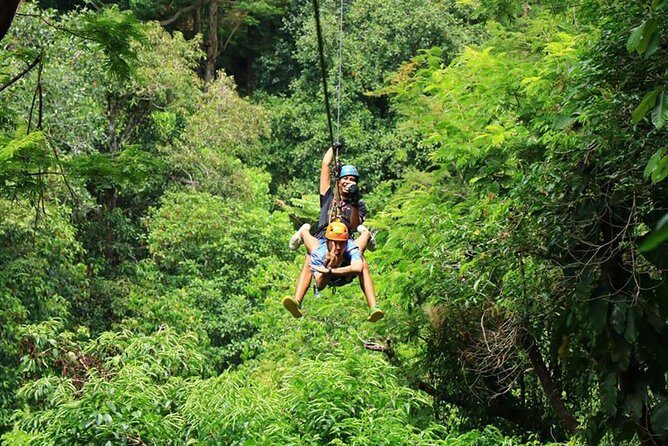 Flying Hanuman Ziplines 42 platform With Lunch - Key Points