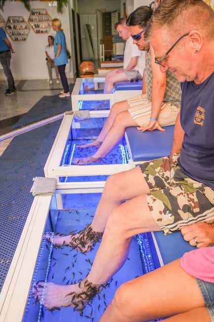 Foot care experience and Fish Spa Playa Fañabé - Key Points
