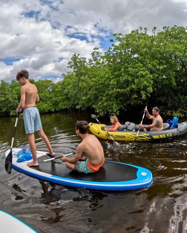Fort Lauderdale: Kayak & Paddleboard Mangroves Eco Adventure - Discover the serenity of Fort Lauderdales mangroves on a 2-hour guided kayak or paddleboard eco adventure, led by knowledgeable hosts. For around $60 per person, youll paddle through calm waterways, spotting wildlife like turtles, fish, and coastal birds, all while learning about the vital role these mangroves play in protecting the coastline and supporting marine life. The tour is perfect for nature lovers seeking a relaxed yet informative experience, with small groups ensuring a personal touch.