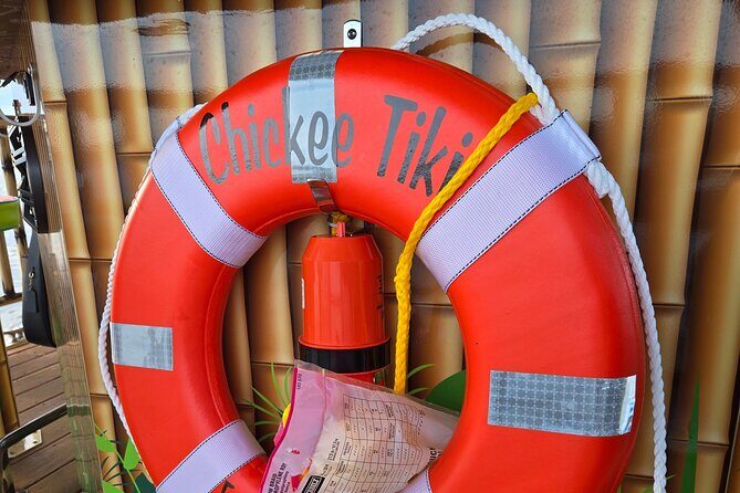 Fort Myers Beach Daytime 90 minute Round Tiki Boat Cruise - Key Points