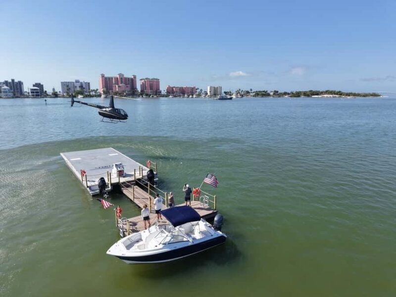 Fort Myers: Helicopter Beach Flight with Boat Ride - Key Points