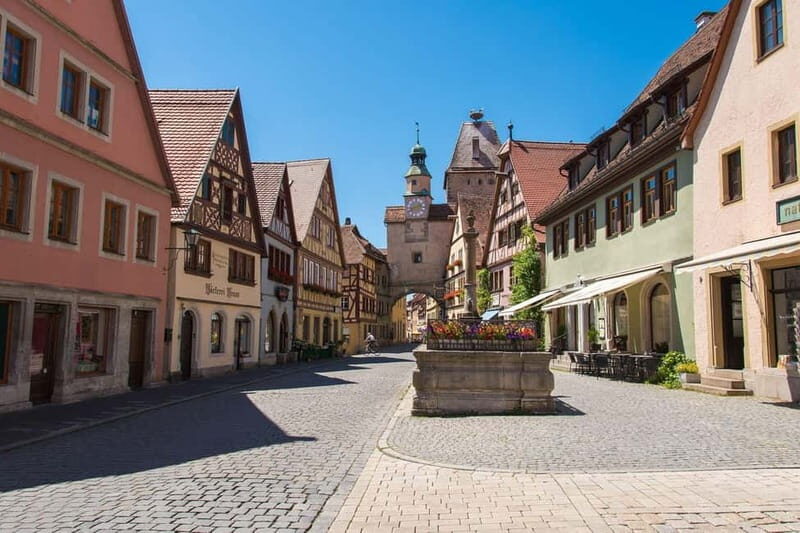 Frankfurt to Rothenburg Private Tour by Public Transport - Key Points