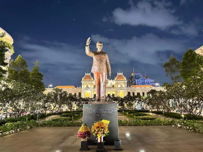Free E-sim Saigon Night Walking Tour with Local Guide - Key Points