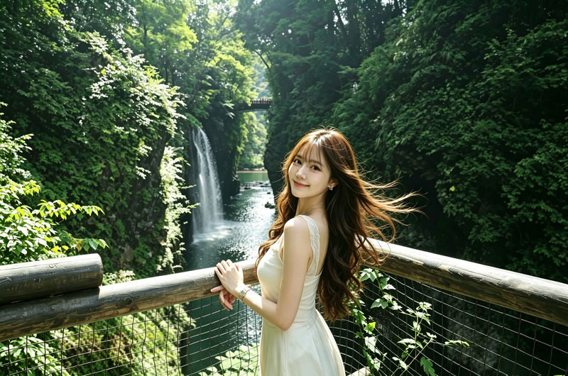 (Free specialty burger) Kyushu Fukuoka Takachiho Gorge and Small Train Day Tour, optional boat ride experience - At a glance