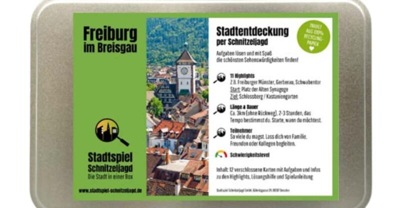 Freiburg im Breisgau: Scavenger Hunt Self-Guided Tour - The Sum Up