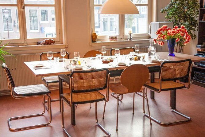 French Bistro-Style Dinner Overlooking Amsterdam's Canals - FAQs