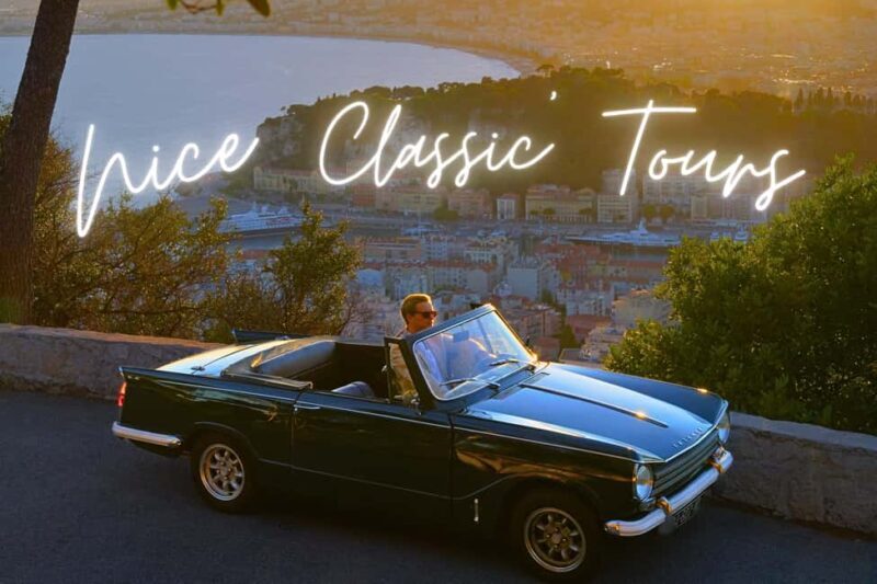 French Riviera: Private tour in a vintage convertible car - An Elegant Ride Along the French Riviera
