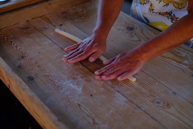 Fresh pasta and dinner in my biogarden - Authentic Pasta Making and Dinner in a Beautiful Garden Near Bari