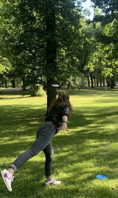Frisbee golf / disc golf: Fun and games in a beautiful park in Leipzig - The Experience in Detail