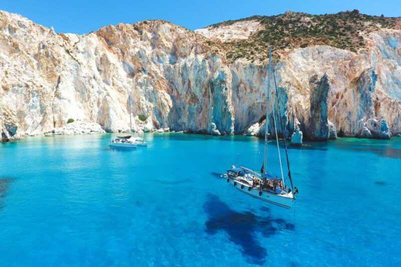 From Adamas: Milos and Poliegos Catamaran Cruise with Lunch - Itinerary Breakdown: What You’ll Experience