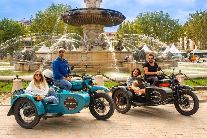 From Aix-en-Provence: 1-Hour Scenic Sidecar Tour on Cézanne Road - From Aix-en-Provence: 1-Hour Scenic Sidecar Tour on Cézanne Road