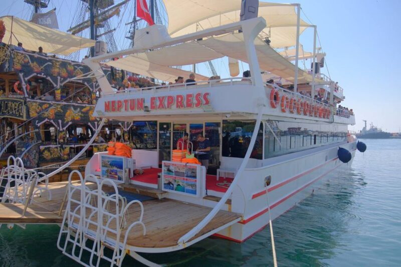 From Alanya: Boat Tour with Unlimited Soft Drinks and Lunch - From Alanya: Boat Tour with Unlimited Soft Drinks and Lunch
