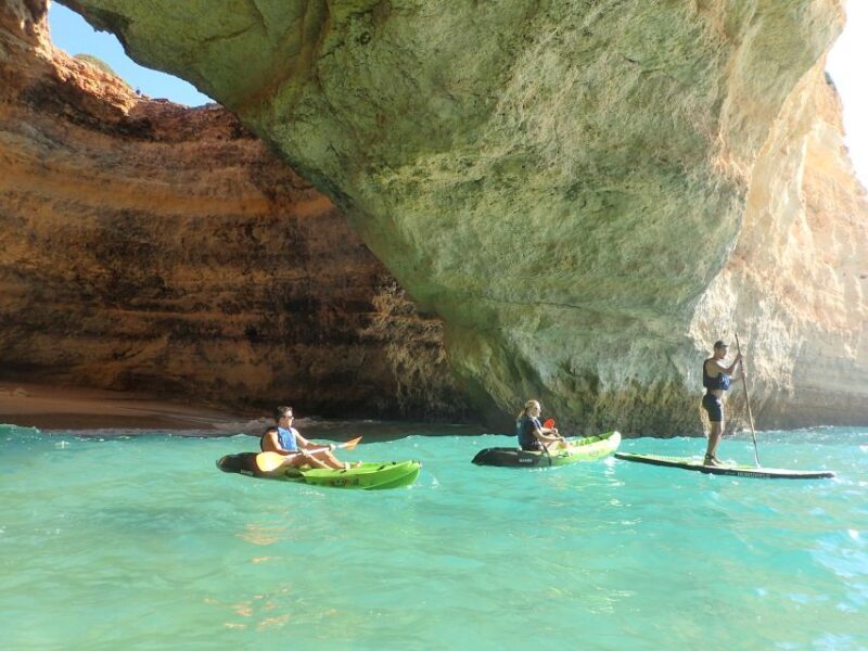 From Albufeira: Benagil Hidden Caves Tour by Kayak - Detailed Breakdown of the Itinerary