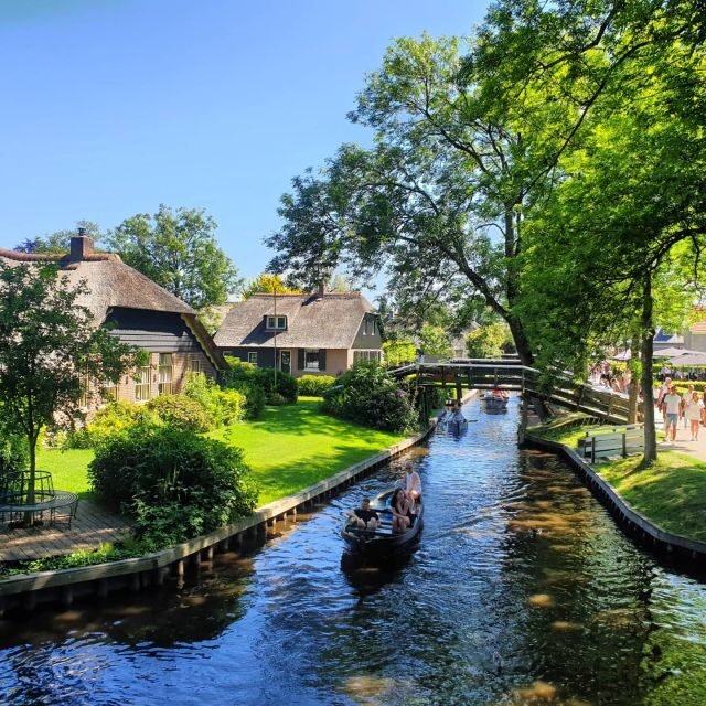From Amsterdam: Giethoorn Day Trip with Small Electric Boat - Return journey and practicalities