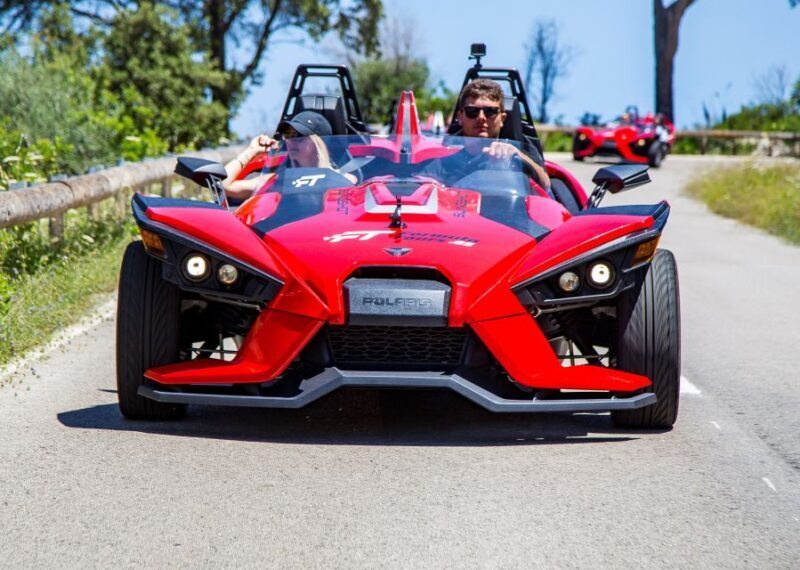 From Andratx: Formula Sunset Driving Tour - A Closer Look at the Mallorca Sunset Slingshot Tour