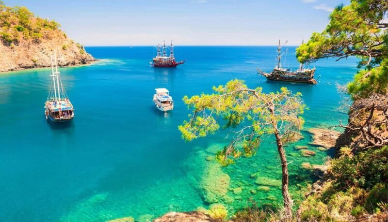 From Antalya: Kemer Pirate Boat Tour with Foam Party & Swim - Key Points