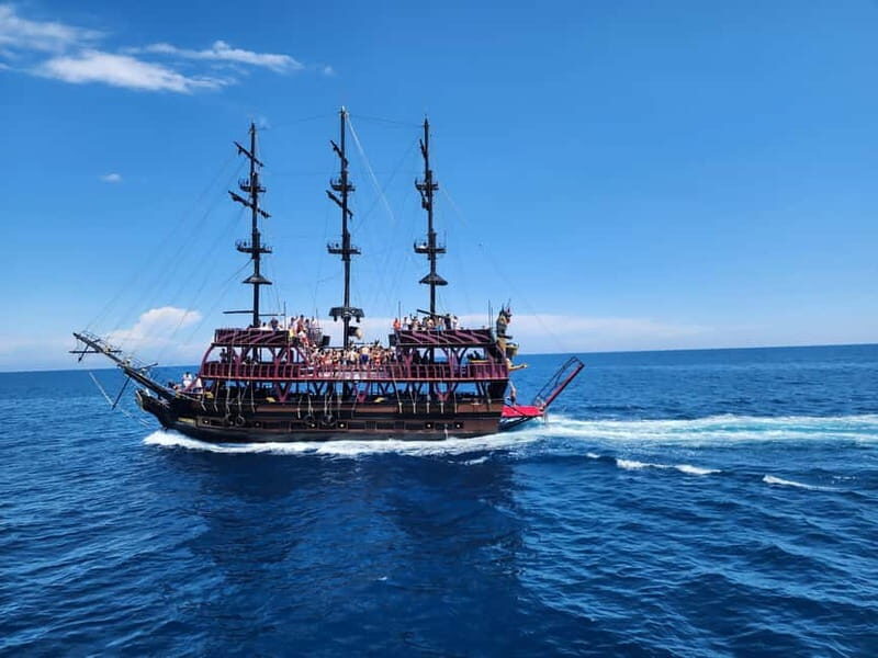 From Antalya: Kemer Pirate Party Boat Trip w/Lunch & Pickup - The Itinerary: A Mix of Relaxation and Adventure