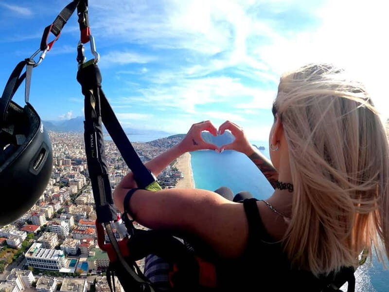 From Antalya: Paragliding Experience w/ Opt. Human Slingshot - The Value of This Experience