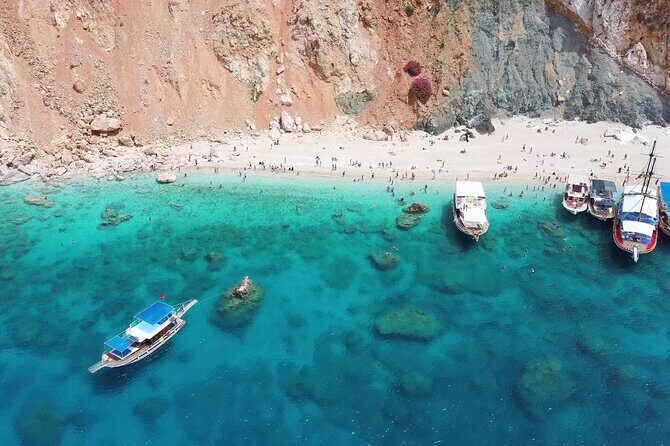 From Antalya Suluda Island Small Group Boat Trip with Lunch - Key Points