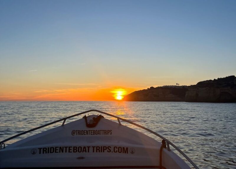 From Armação de Pêra: Sunset Benagil Caves Boat Tour - Key Points