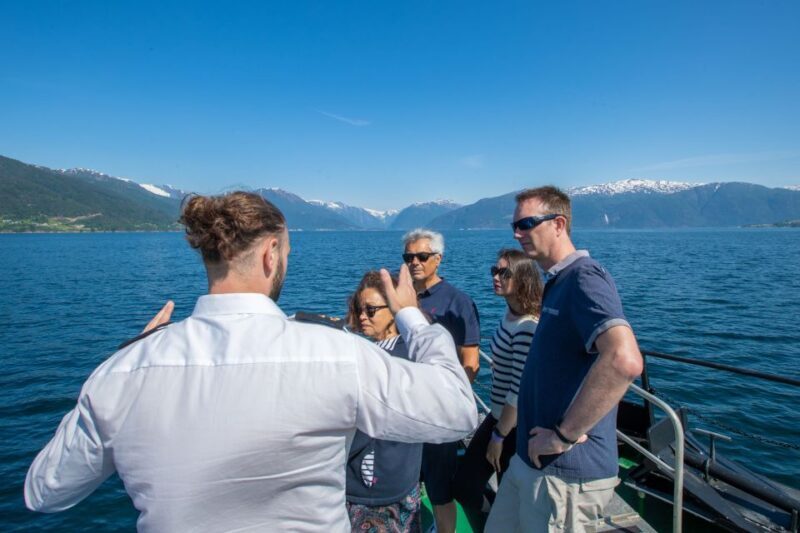 From Balestrand: Guided Fjord & Glacier Tour to Fjærland - A Detailed Look at the Fjord & Glacier Tour