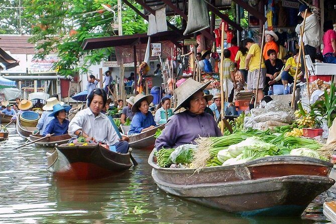 From Bangkok : Damneon Saduak Floating Market & Erawan Waterfall - Who Would Love This Tour?
