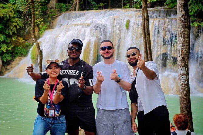 From Bangkok: Kanchanaburi, River Kwai and Erawan Waterfall Tour - Key Points