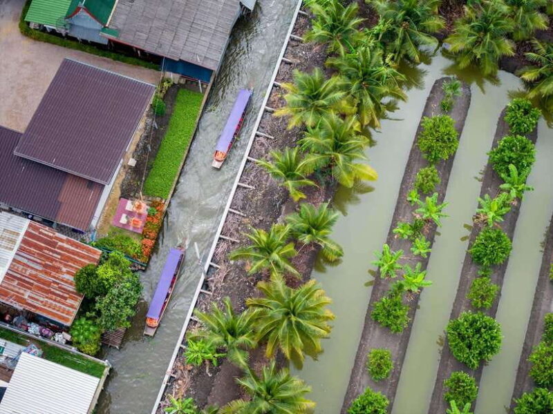 From Bangkok: Railway & Damnoen Saduak Floating Market Tour - Key Points