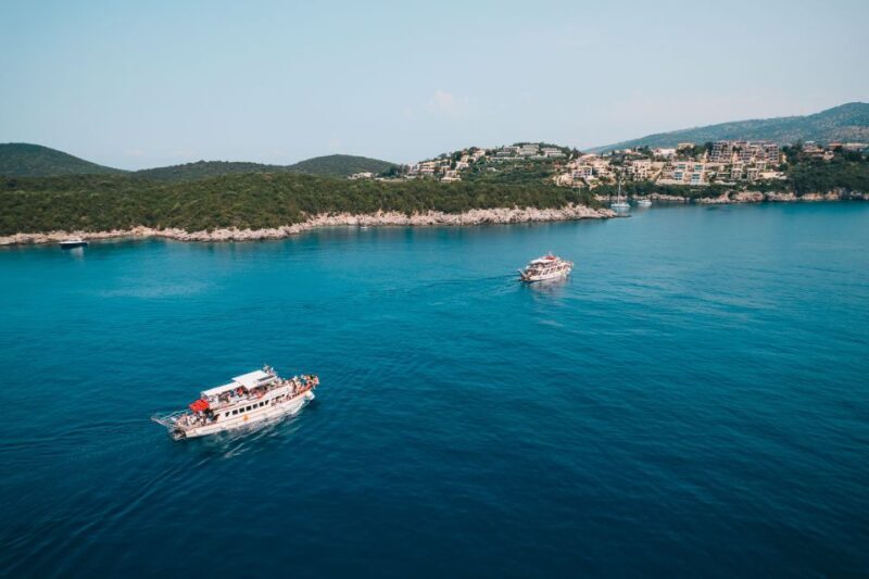From Benitses/Lefkimmi: Blue Lagoon & Papanikolis Cruise - From Benitses/Lefkimmi: Blue Lagoon & Papanikolis Cruise — A Full-Day Sea Adventure in Epirus, Greece