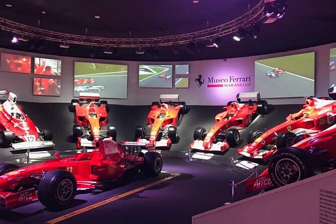 From Bologna: Small Group Motor valley Experience with lunch - Key Points